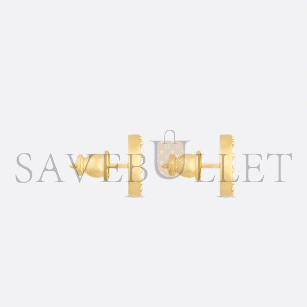 D*or petit cd stud earrings e1742ptccy_d301